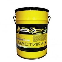 Мастика битумная гидроизоляционная, ведро 20л. "АкваТехМаст"