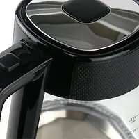 Чайник Centek CT-1014 (черный) стекло 1.7л, 2200Вт, LED, Защита от перегрева, STRIX контроллер