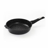 Сковорода индукционная 24см АП Гранит black Induction Pro со съемной ручкой арт. 024802И