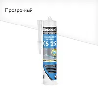 Затирка ЦЕРЕЗИТ СS 25/280 силиконовая для стыков Прозрачный 2902008
