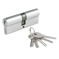 Цилиндровый механизм СТ Л-80 (40-40) хром Нора-М