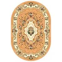 Ковер "LAGUNA" 80*150 овал. D17 BEIGE