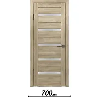 Дверь GLLight 7 700*2000 дуб мокко бел.сат