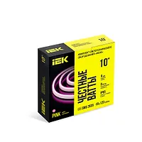 Комплект светодиодной подсветки "Неон" (лента LED 10м LSR5-2835P120-8-IP65-220В + драйвер) IEK