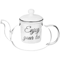 Чайник стеклянный с фарфоровым ситом lefard bon appetit 650 мл 87-294 87-294