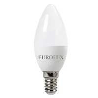 Лампа светодиодная LL-E-C37-7W-230-4K-E14 (свеча, 7Вт, нейтр., Е14) Eurolux 76/2/8