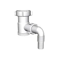 Отвод для стиральной машины 1 1/2" x 1 1/2" (М110)