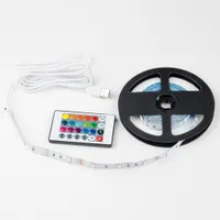 Гибкая светодиодная лента на самоклеящейся основе ULS-U12 3M/RGB/1.5M/USB/RC IP20 RUA02C24 UL-007534