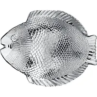 Тарелка из закаленного стекла MARINE 250*360 мм арт.10258B