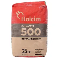 Цемент II/А-К(П-И)42,5Н ExtraCEM (М-500) 25кг "Холсим (Рус)"г.Вольск, паллет