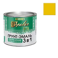 Грунт-эмаль по ржавчине 3 в 1 ВИТ color (желтая 2,6 кг "ЦАРИЦЫНСКИЕ КРАСКИ")