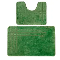 Коврик для в/к DKTX Comfort Linea из 2 шт 50х80/50х40см 10мм (светло-зеленый) 1/25