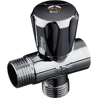 КРАН ВЕНТИЛЬНЫЙ 3-ПРОХОДНОЙ TRM 1/2"*1/2"*1/2" НАРУЖНАЯ/НАРУЖНАЯ/ВНУТРЕННЯЯ 702