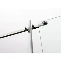 Душевое ограждение без поддона ALEX BAITLER AB214-90 (900*900*2000) прозрачное стекло