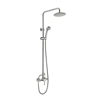 Душевая система со смесителем и тропическим душем LEDEME L72405