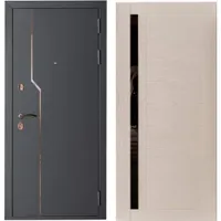 Дверь металлическая Купер Муар 106Т БЕЛЫЙ СНЕГ 860 R