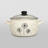 Глубокая кастрюля Эксклюзив с стекл. крышкой. (Одуванчик, Эксклюзив, 340939,2,4,16), 2945