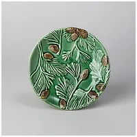 Тарелка десертная "Green pine" 17 см 145-207