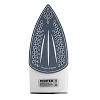 Утюг Centek CT-2344 VIOLET 2400Вт, керамическая подошва, мощный паровой удар, самоочистка, 330мл
