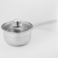 BE-155/2 Ковш из нерж стали со стеклянной крышкой (d=16; 1.9 л) (12)