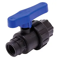Кран шаровой разъемный вн./вн.  1/2" (BVF121200) TR-TB ПНД