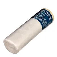 Пленка защитная с клейкой малярной лентой, прозрачная HDPE, рулон 1,5-25м 8 мкм 09-0-015