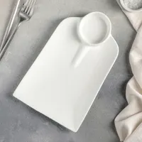 Блюдо с соусником "Ласта" 24,5x15,5x2,6 см арт.4177917 г.Екатеринбург