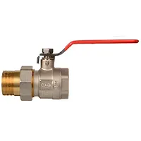 КРАН ШАРОВОЙ TERMA RED 1.1/4" С АМЕРИКАНКОЙ 31051