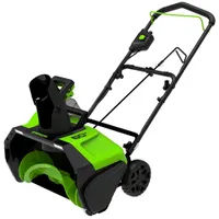 Снегоуборщик аккумуляторный Greenworks 60В VT GD60PST б/щ 51см (c 4А*ч АКБ и ЗУ) (2602907UB)