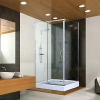 Душевое ограждение без поддона ALEX BAITLER AB214-120 (1200*900*2000) прозрачное стекло