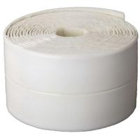 Лента бордюрная, 10мм-10мм 3.35метра, белая гермет  WHITE LINE
