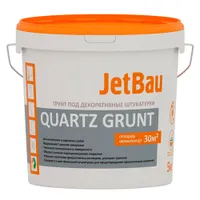 Грунт под декоративную штукатурку Quartz Grunt JetBau 5 л (96 шт в палете)
