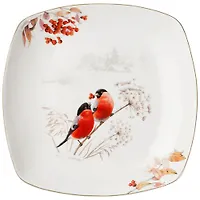 Блюдо lefard "Лесная сказка" квадратное 25х4,2 cm 85-1997