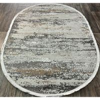 Ковер DECO (Турция) 2х3 овал 13536A GREY-GREY