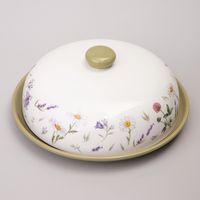 Блюдо для блинов agness "Flower story" 23*10 см 358-2185