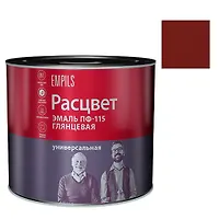 Эмаль "Расцвет" "Универсальная" вишневая 1.9 кг. (7057)