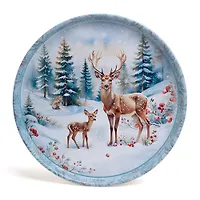 Поднос сервировочный agness "Зимняя сказка" 33*2,1 см 898-242 898-242