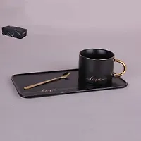 Набор чайный 1/3 200мл, Love (black) 7481