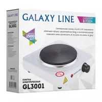 Galaxy LINE GL 3001 Плитка электрическая 1500 Вт, закрытый нагревательный элемент, диаметр на