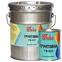 Грунтовка ГФ-021 (Кр-коричневая 1,8 кг "Витеко")
