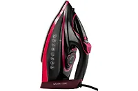 Утюг Galaxy LINE GL 6133, черный с розовым, паровой, 3200 Вт