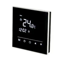 Терморегулятор Warmlife Classic черный до 3,5 Квт сенсорный программированный(встраиваемый)