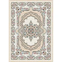 Ковер "OSCAR" 2,0*4,0 овал - F060A BEIGE/WHITE