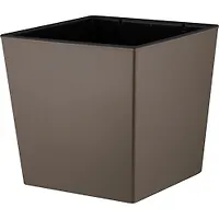 Горшок цветочный InGreen London CUBE 177х177мм 4,2л c дренажной вставкой французский платан IG7800