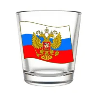 Стакан "Ода" 50мл. 6шт. арт.1250-Д (Герб на флаге)