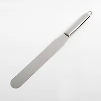 Лопатка-палетка с металлической ручкой, прямая, 32,5х3x1,8 см, рабочая часть 20 см (8") арт.2834531