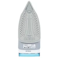 Утюг DELTA LUX DL-712 белый с серо-голубым, 2400 Вт., керамика