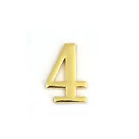 Цифра дверная АПЕКС DN-01-4-Z-G
