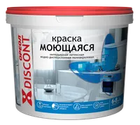 Ореол ВДАК белоснежная интерьерная моющаяся матовая "ДИСКОНТ" 6,5 кг. (6519)