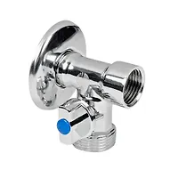 Тройник с шаровым краном (левый) 1/2"x3/4"x1/2" (100/1)